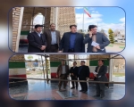 بازدید فرماندار کوهدشت و جمعی از مسئولان از وضعیت المان شهدای گمنام کوهدشت